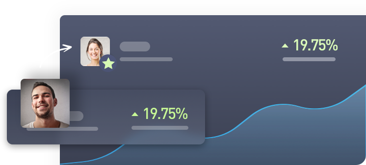 Top traders work for you — without management fees